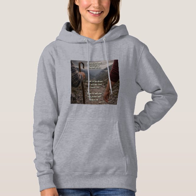 Das dunkelste Tal Hoodie (Vorderseite)