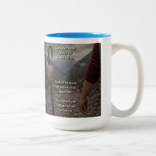 Das dunkelste Tal Zweifarbige Tasse