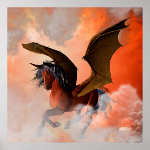 Das dunkle Einhorn Poster