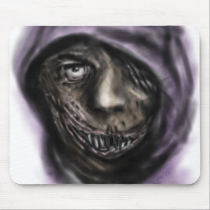 Das dunkle Lächeln Mousepad