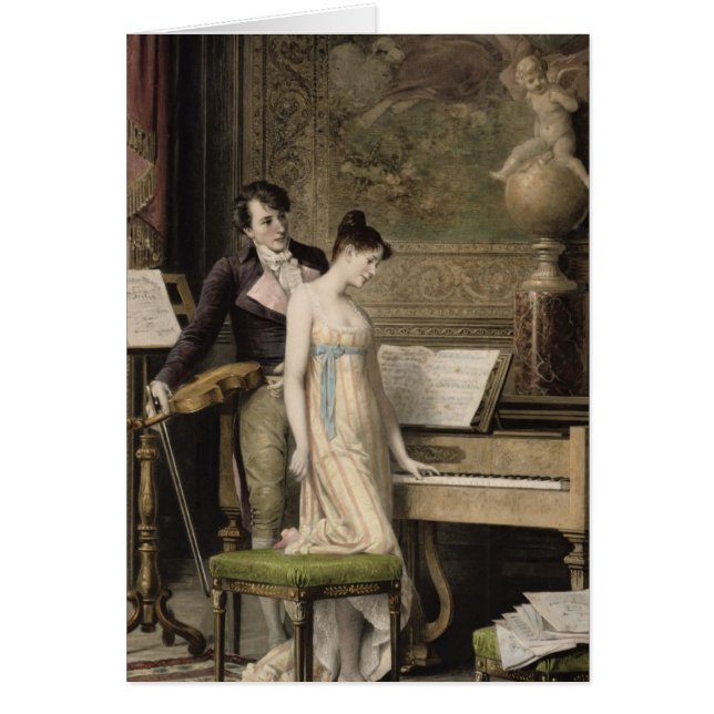 Das Duo (Mezzotint) (Vorne)