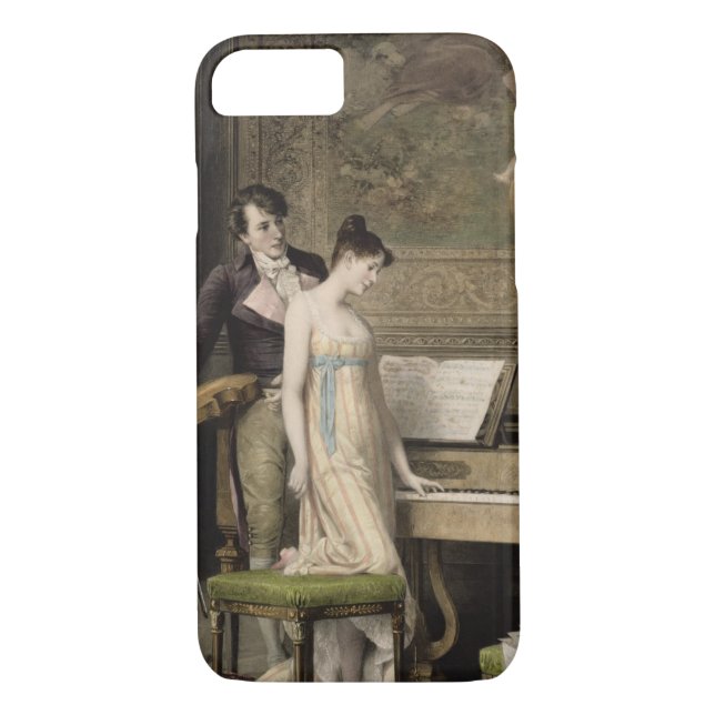 Das Duo (Mezzotint) Case-Mate iPhone Hülle (Rückseite)