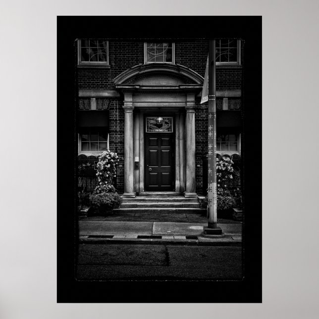 Das Duplate Canada Gebäude Nr. 1 mit der Grenze Poster (Vorne)