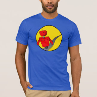 Das Durchgehen-Roboter-T - Shirt der Männer