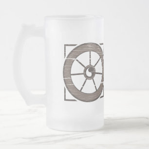 Das Dusty Wheel: Das Rad und Mattierte Tasse anzei