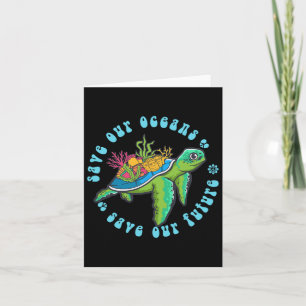 Das Earth Day Shirt Rette Unsere Ozeane Rette unse Karte