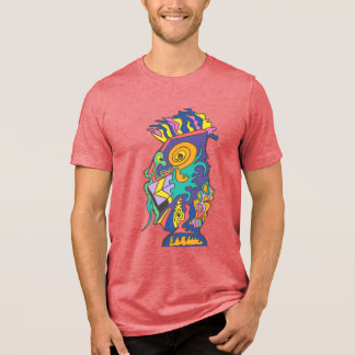 Das Echsen-Dilemma Tri-Blend Shirt