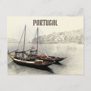 Das echte Portugal - Porto Postkarte