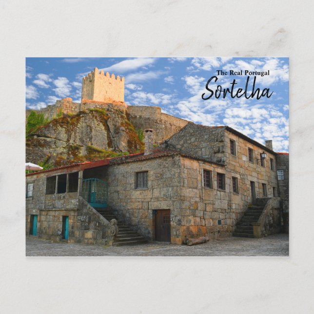 Das echte Portugal - Sortelha Postkarte (Vorderseite)