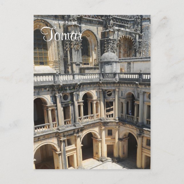 Das echte Portugal - Tomar Postkarte (Vorderseite)