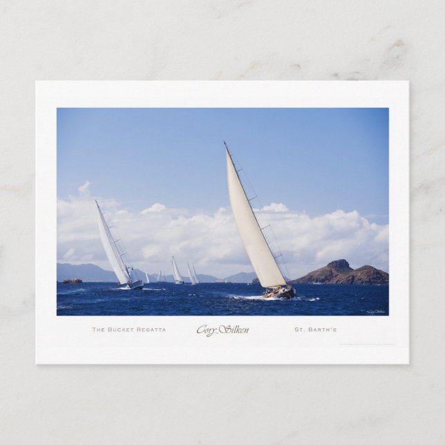 Das Ecketregatta Postkarte (Vorderseite)