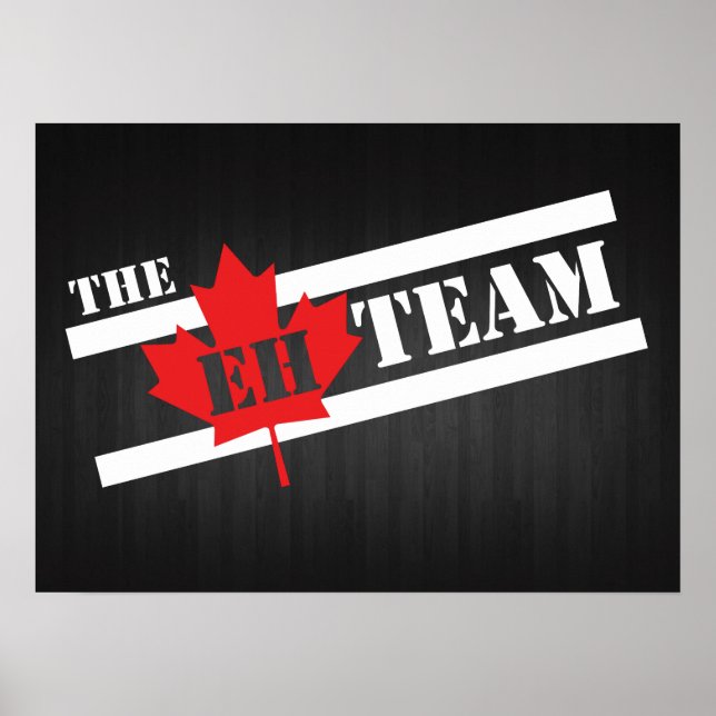 Das EH-Team Kanadier Poster (Vorne)