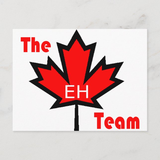 das Eh-Team Postkarte (Vorderseite)