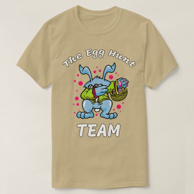 Das Ei-Jagdteam T-Shirt (Design vorne)