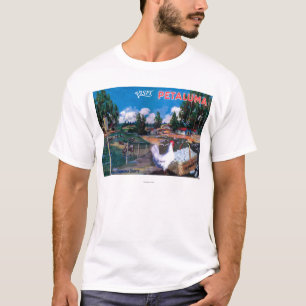 Das Ei-Korb-Plakat der Welt T-Shirt