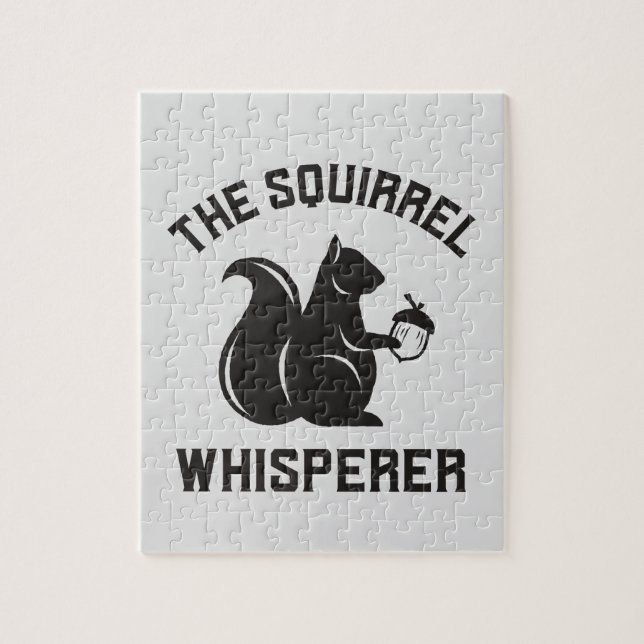 Das Eichhörnchen flüstert | Squirrel Lover (Vertikal)