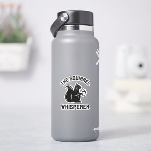 Das Eichhörnchen flüstert Squirrel Lover Aufkleber