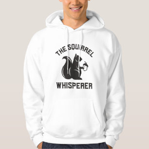Das Eichhörnchen flüstert Squirrel Lover Hoodie