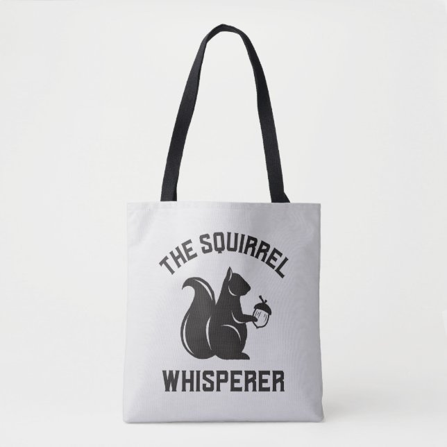 Das Eichhörnchen flüstert | Squirrel Lover Tasche (Vorderseite)