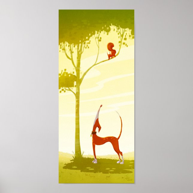 Das Eichhörnchen Poster (Vorne)