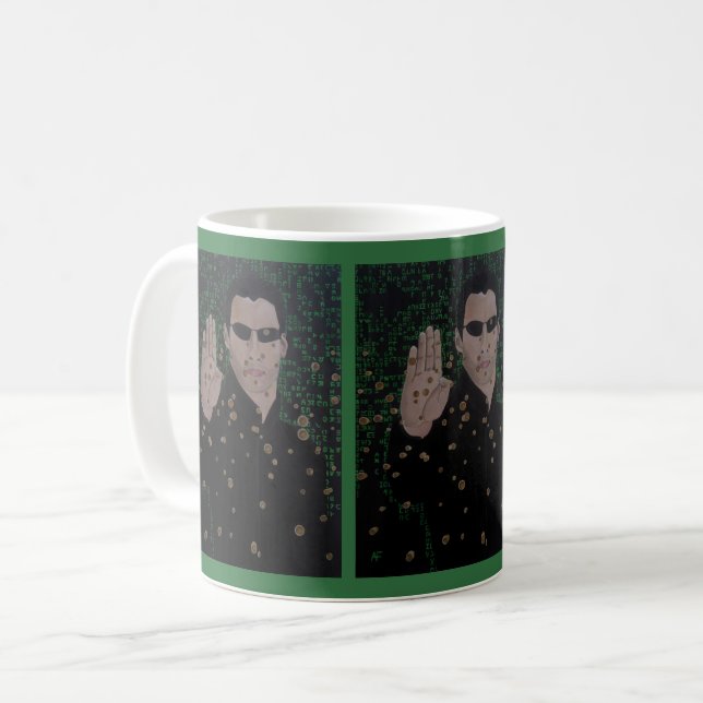 Das Eine Gemälde von Alfred Fox Kaffeetasse (Vorderseite Links)