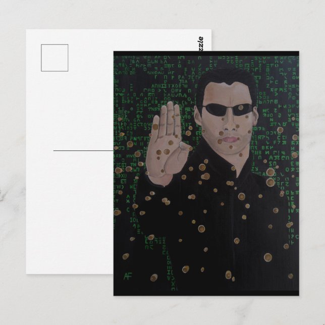 Das Eine Gemälde von Alfred Fox Postkarte (Vorne/Hinten)