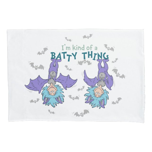 Das eine ist eine Art Batty-Sache Kissenbezug (Vorderseite)