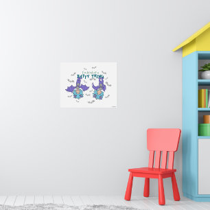 Das eine ist eine Art Batty-Sache Poster