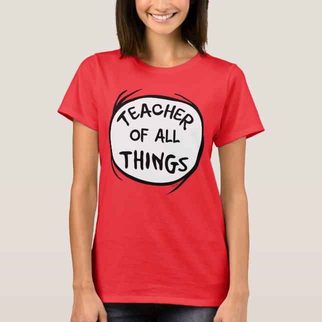 Das Eine - Lehrer aller Dinge T-Shirt (Vorderseite)
