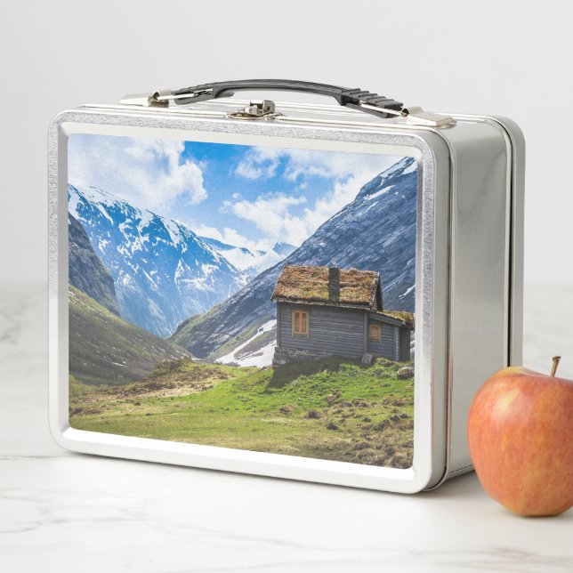 Das einfache metall brotdose (Beispiel)