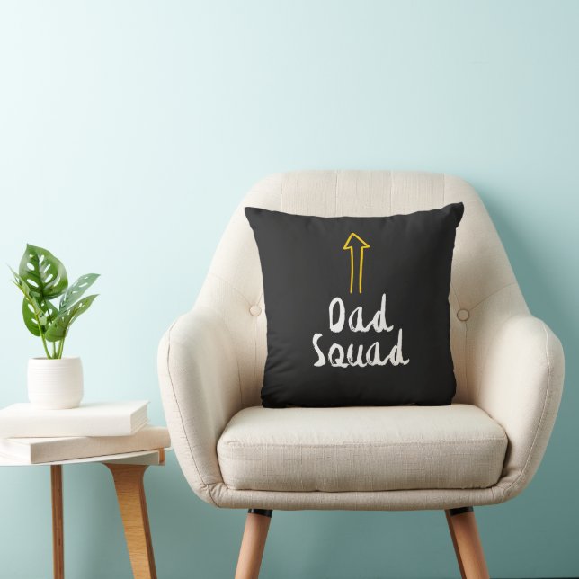 Das einfache Vater-Squad-Kissen Kissen (Stuhl )
