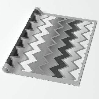 Das einfache ZigZag-Monochrom Geschenkpapier