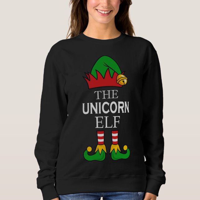 DAS EINHORN ELF SWEATSHIRT (Vorderseite)