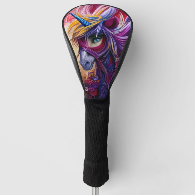 Das Einhorn Golf Headcover (Vorderseite)