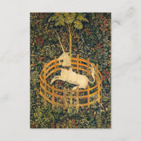 Das Einhorn in Gefangenschaft