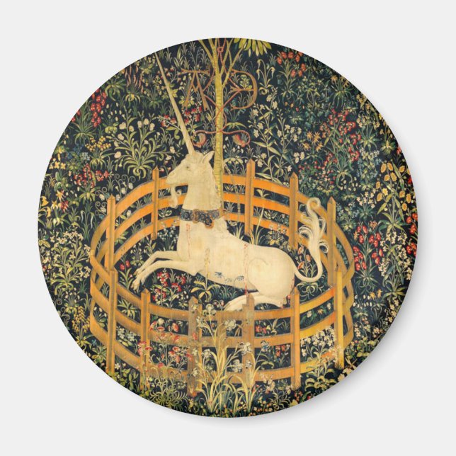 Das Einhorn in Gefangenschaft Magnet (Vorne)