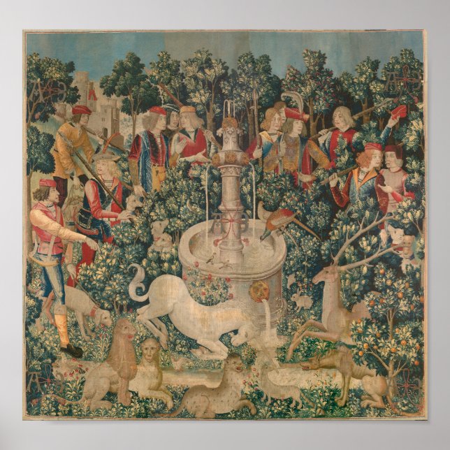 Das Einhorn ist gefunden Poster (Vorne)