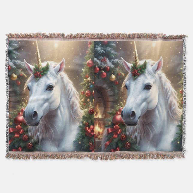 „Das Einhorn von Noel“ Decke (Vorderseite)