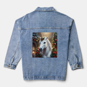 „Das Einhorn von Noel“ Jeansjacke