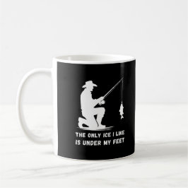 Das einzige Eis, das ich mag, ist unter meiner Fül Kaffeetasse