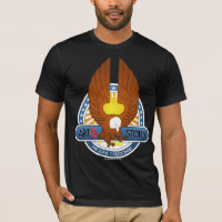 Das einzige Karikaturisten-Shirt (dunkel)