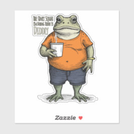 Das einzige Kniebeugen, das ich heute mache, ist t Aufkleber