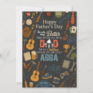 Das Einzige, was besser ist als du als mein Vater  Einladung