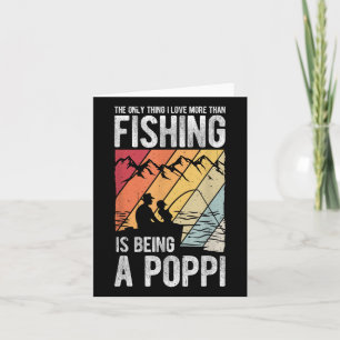 Das Einzige, was ich Liebe mehr als Fischen ist, i Karte