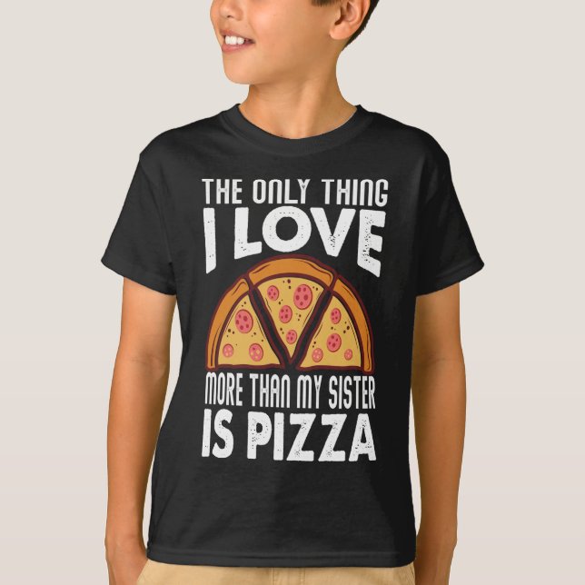 Das Einzige, was ich mehr als meine Schwester Lieb T-Shirt (Vorderseite)