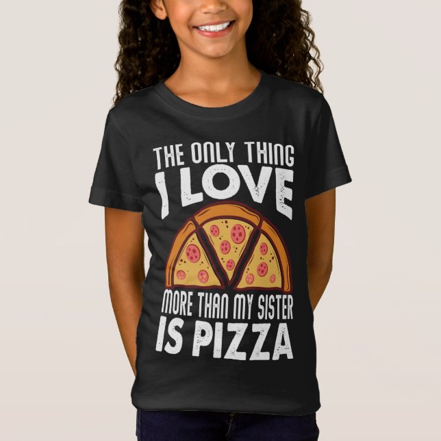 Das Einzige, was ich mehr als meine Schwester Lieb T-Shirt (Vorderseite)