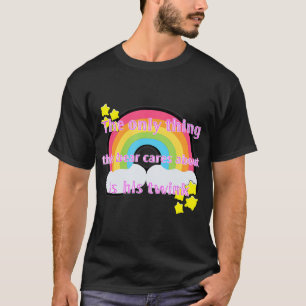 Das Einzige, worum dieser Bär sich kümmert, ist se T-Shirt
