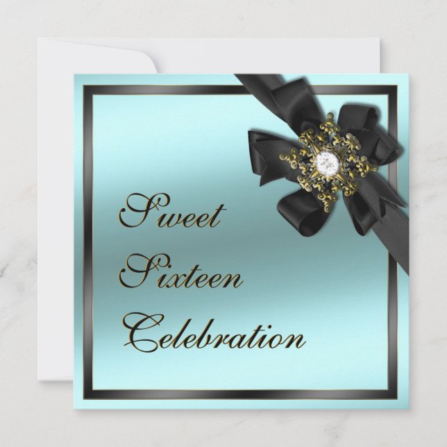 Das Eis und schwarzer Diamant, die gebeugt werden, Einladung (Vorderseite)