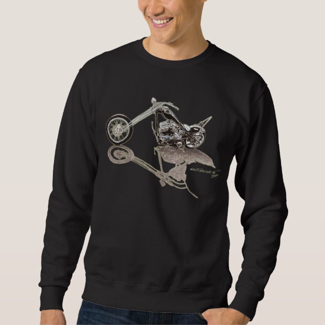 Das Eisen-Kreuz Hardtail des Freundes Sweatshirt (Vorderseite)
