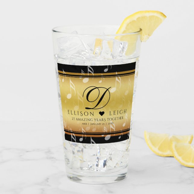 Das elegante 27. Musikfestival Glas (Rückseite Ice)